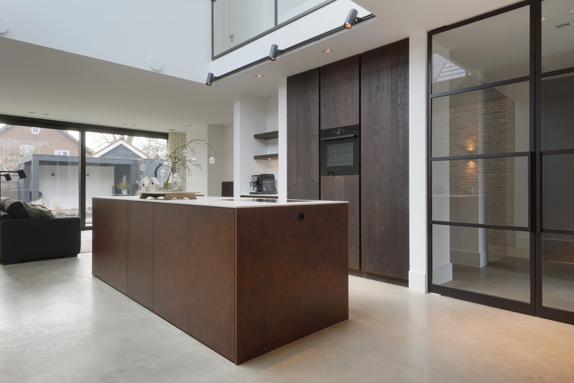 Keuken Vakmanschap Design VeroMetal® coating Innovatie Verfijning Duurzaamheid Luxe MeilingCoatings VeroMetal® spuitwerk Interieur
